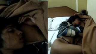 Desi with nose piercing prefers to sleep wearing no panties | XXX Video on AllSex.XXX
