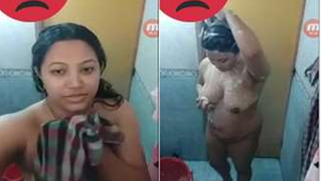 Hidden camera video of the unsuspecting Indian taking a bath | XXX Video on AllSex.XXX