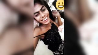 Desi lassie is proud of extremely long hair and her boobies | XXX Video on AllSex.XXX