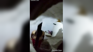 There is a hole in the bathroom and perv films the naked Indian | XXX Video on AllSex.XXX