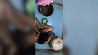 Tenant acts like Spider Man trying to film the naked Indian aunty | XXX Video on AllSex.XXX