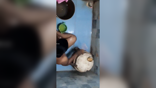 Tenant acts like Spider Man trying to film the naked Indian aunty | XXX Video on AllSex.XXX