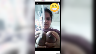 During the video call the Indian minx plays with tits and pussy | XXX Video on AllSex.XXX