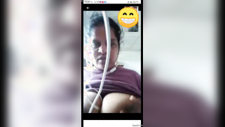 During the video call the Indian minx plays with tits and pussy | XXX Video on AllSex.XXX