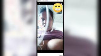 During the video call the Indian minx plays with tits and pussy | XXX Video on AllSex.XXX