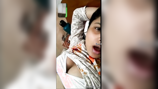 Flashing tits is a surprise that the Indian has prepared for the guy | XXX Video on AllSex.XXX
