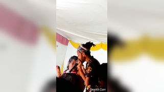 Nasty Indian mom reveals boobs and dances in front of guests | XXX Video on AllSex.XXX