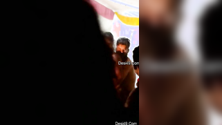 Nasty Indian mom reveals boobs and dances in front of guests | XXX Video on AllSex.XXX