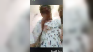 Engaged Desi is so happy that decides to expose nice titties | XXX Video on AllSex.XXX