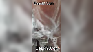 It looks weird still the Indian mom lets film her taking a shower | XXX Video on AllSex.XXX