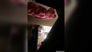 Indian landlady flashes butt without knowing about a hidden camera | XXX Video on AllSex.XXX