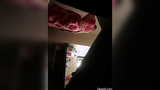 Indian landlady flashes butt without knowing about a hidden camera | XXX Video on AllSex.XXX