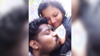 Amateur outdoor video of the mustached Indian licking girl's nipples | XXX Video on AllSex.XXX