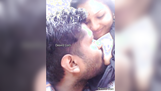 Amateur outdoor video of the mustached Indian licking girl's nipples | XXX Video on AllSex.XXX