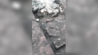 MILF dries hair and body outdoors being filmed by an Indian perv | XXX Video on AllSex.XXX