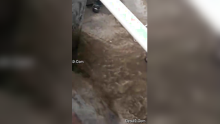 MILF dries hair and body outdoors being filmed by an Indian perv | XXX Video on AllSex.XXX