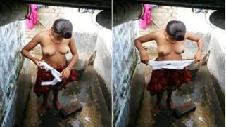 Stunning Tamil nude - super cute look girl wearing cloths after bathing | XXX Video on AllSex.XXX