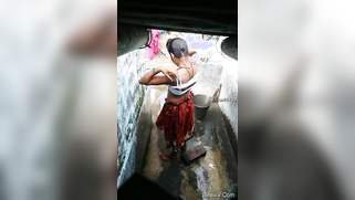 Stunning Tamil nude - super cute look girl wearing cloths after bathing | XXX Video on AllSex.XXX