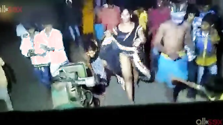 Milf aunty stripping and show pussy in the village road show | XXX Video on AllSex.XXX