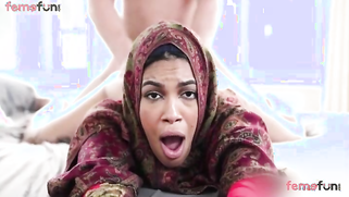 Anal surprise for big boobs Paki girl in hijab | XXX Video on AllSex.XXX