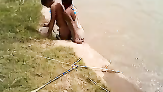 Indian gay sex XXX video of a riverside fucking | XXX Video on AllSex.XXX