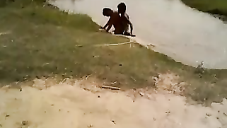 Indian gay sex XXX video of a riverside fucking | XXX Video on AllSex.XXX