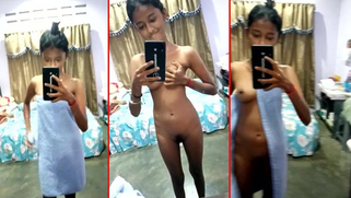 Impressive teen in hijab nude MMS striptease selfie XXX video | XXX Video on AllSex.XXX