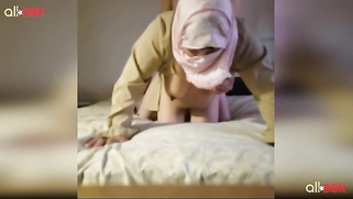 Arab MILF in Hijab is made for some hardcore doggy