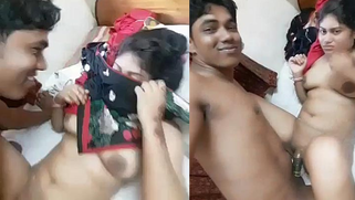 Lovely Indian couple phone sex XXX show on cam