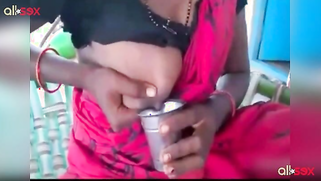 Vegan craves milkshake and the Desi wife extracts it from nipples | XXX Video on AllSex.XXX