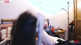 Indian takes off hijab after she rides a dildo for a while | XXX Video on AllSex.XXX