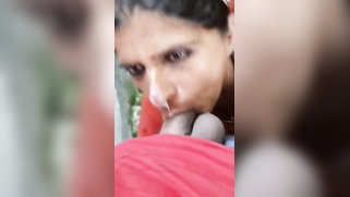 Dirty Dehati auntie blows cock and eats XXX cum of amateur dude | XXX Video on AllSex.XXX