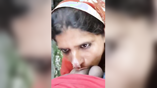 Dirty Dehati auntie blows cock and eats XXX cum of amateur dude | XXX Video on AllSex.XXX