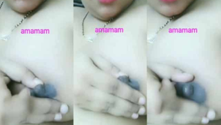 Slutty Desi chick poses for XXX webcam and shows off her big tits | XXX Video on AllSex.XXX