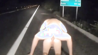 Amateur highway XXX video of a dude fucking his naked Desi bitch | XXX Video on AllSex.XXX