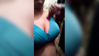 Lecherous Indian mom teases with her XXX tits when stripping at home | XXX Video on AllSex.XXX