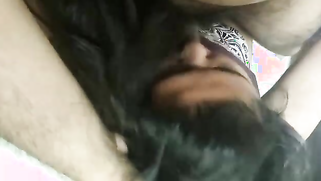 Attractive Indian fatty shows off her XXX boobs and blows a stud | XXX Video on AllSex.XXX