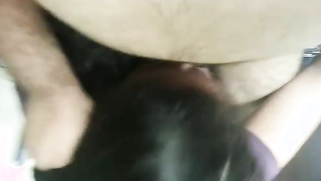 Attractive Indian fatty shows off her XXX boobs and blows a stud | XXX Video on AllSex.XXX