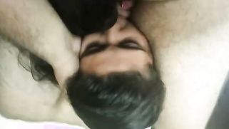 Attractive Indian fatty shows off her XXX boobs and blows a stud | XXX Video on AllSex.XXX