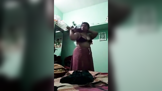 Cute Indian gal makes XXX selfie of her stripping in the bedroom | XXX Video on AllSex.XXX