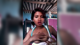 Dirty-minded Indian XXX model teases all guys with her cute tits | XXX Video on AllSex.XXX