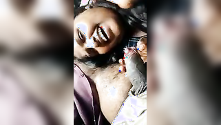 Chubby Indian Bhabhi sucks lover's thick XXX dick in the backseat | XXX Video on AllSex.XXX