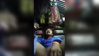 Unsatisfied Tamil girl screams while fingering XXX pussy solo on bed | XXX Video on AllSex.XXX