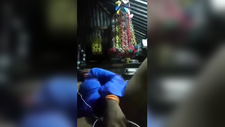 Unsatisfied Tamil girl screams while fingering XXX pussy solo on bed | XXX Video on AllSex.XXX