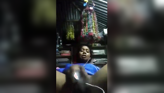 Unsatisfied Tamil girl screams while fingering XXX pussy solo on bed | XXX Video on AllSex.XXX