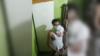 Masked Indian man coaxes his naked GF to create homemade XXX video | XXX Video on AllSex.XXX