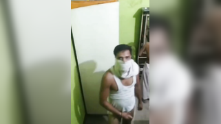 Masked Indian man coaxes his naked GF to create homemade XXX video | XXX Video on AllSex.XXX