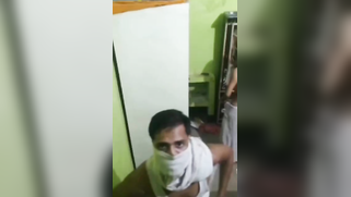 Masked Indian man coaxes his naked GF to create homemade XXX video | XXX Video on AllSex.XXX