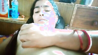 Horny Dehati aunty plays with own XXX breasts being alone at home | XXX Video on AllSex.XXX
