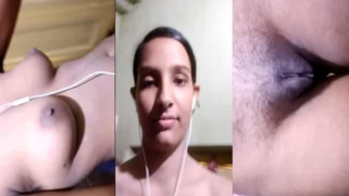 Adorable Indian teen shows on cam her small tits and sweet XXX pussy
